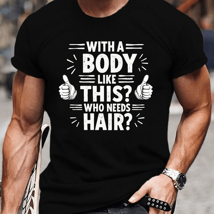 Hairy – スタイリッシュな半袖Tシャツ