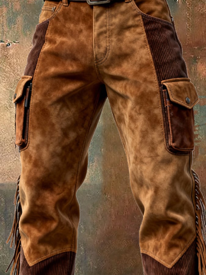 Brydon - ヴィンテージ アウトドア アドベンチャー ステッチング パンツ