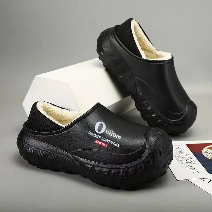 Alvydas - 防水 ぬいぐるみ風 ウィンタースリッパ