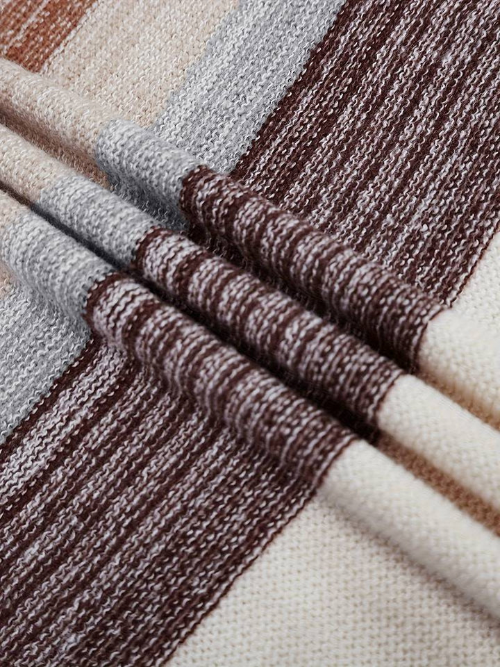 Avihod - エレガントなラウンドネックセーター（ゆったりフィット）