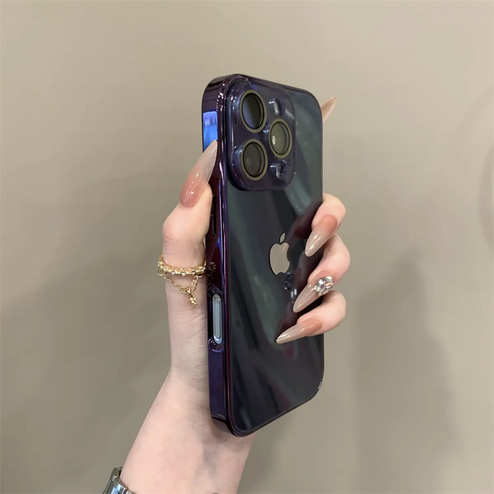 Chromelux – プレミアムメッキ加工ガラスレンズケース のために iPhone