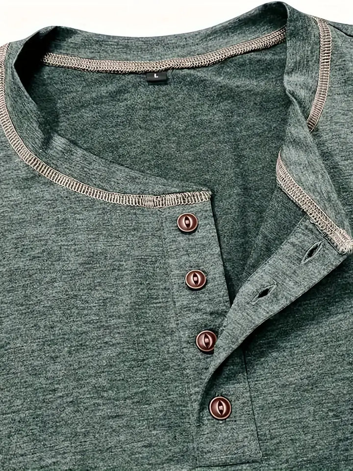 Orazio - ボタン付きショートスリーブTシャツ