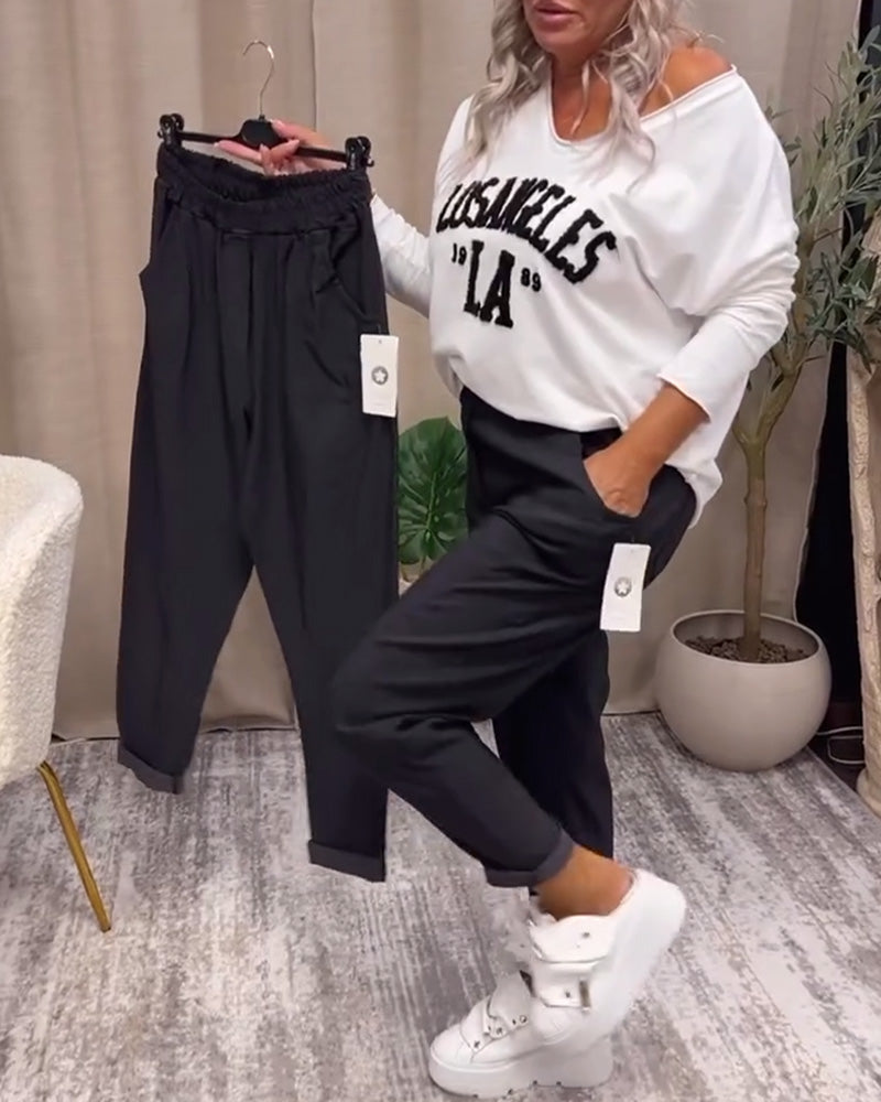 Brandi - シックなカジュアルパンツ