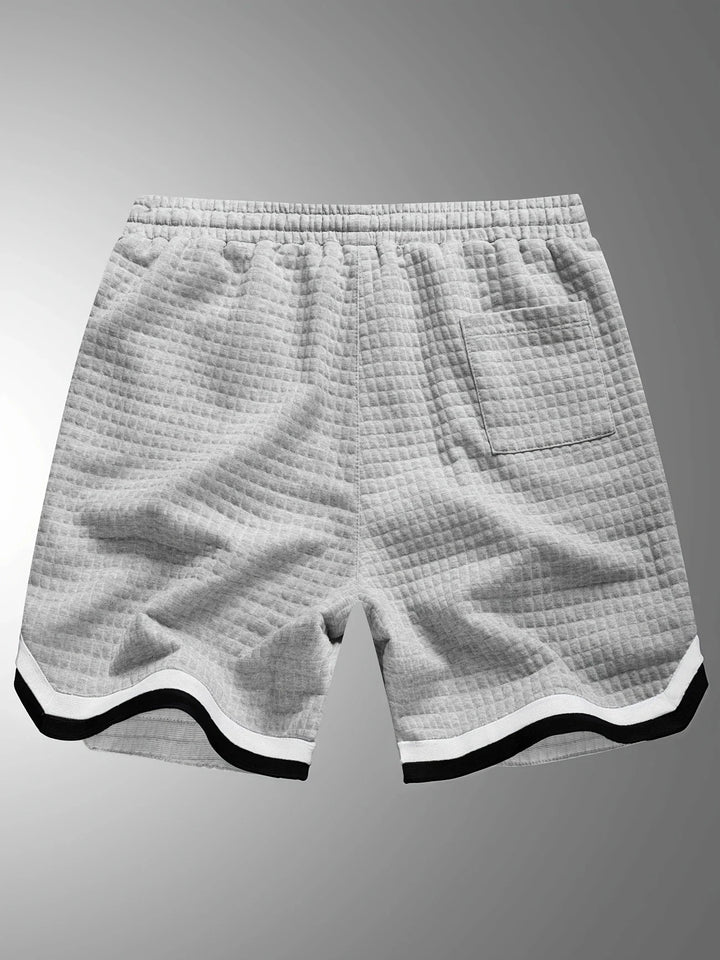 Nikifor - 通気性のあるドローストリングウエストショートパンツ