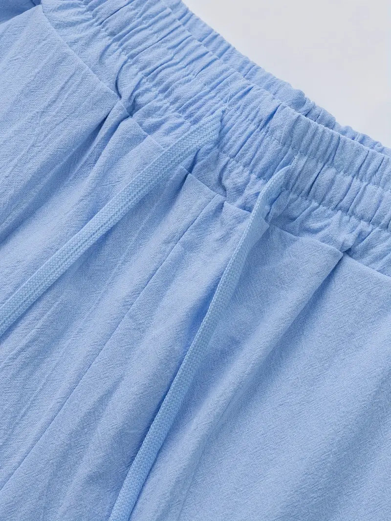 Babaev - スタイリッシュなリネンパンツ