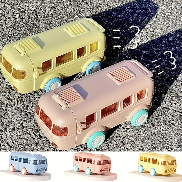 AquaBus - ポータブルバス型ウォーターボトル
