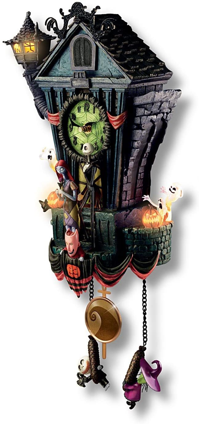HallowClock - ハロウィン壁掛け時計、ナイトメア・ビフォア・クリスマス