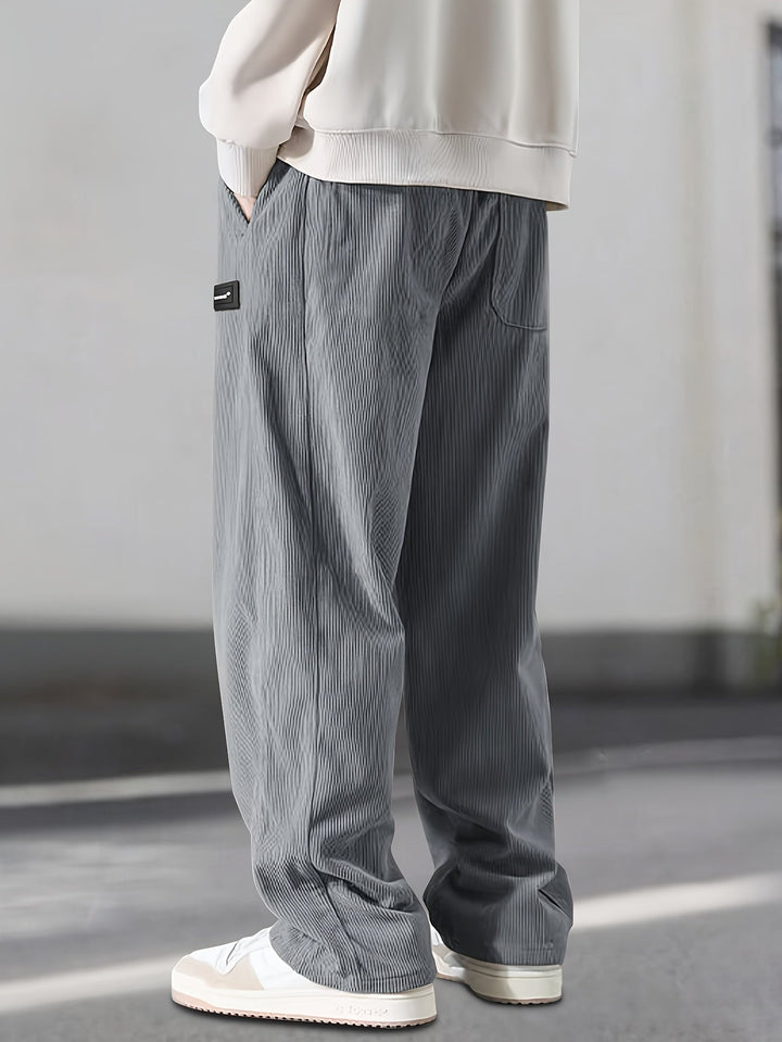 Asher - ストレートレッグパンツ 紐ウエスト