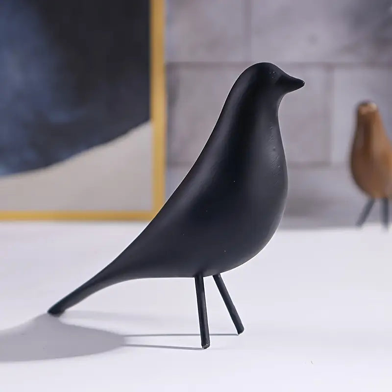 DecoPerch - アールデコ 抽象的鳥の彫像セット