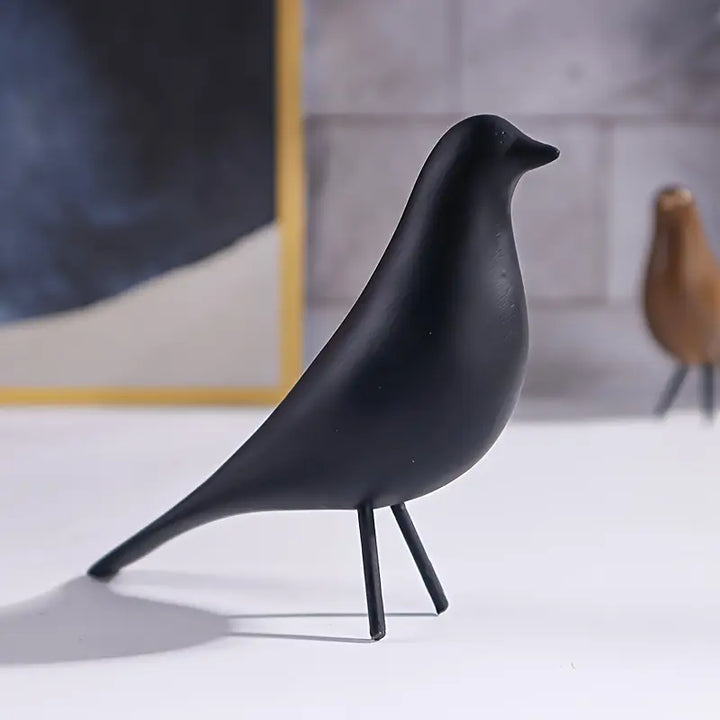 DecoPerch - アールデコ 抽象的鳥の彫像セット