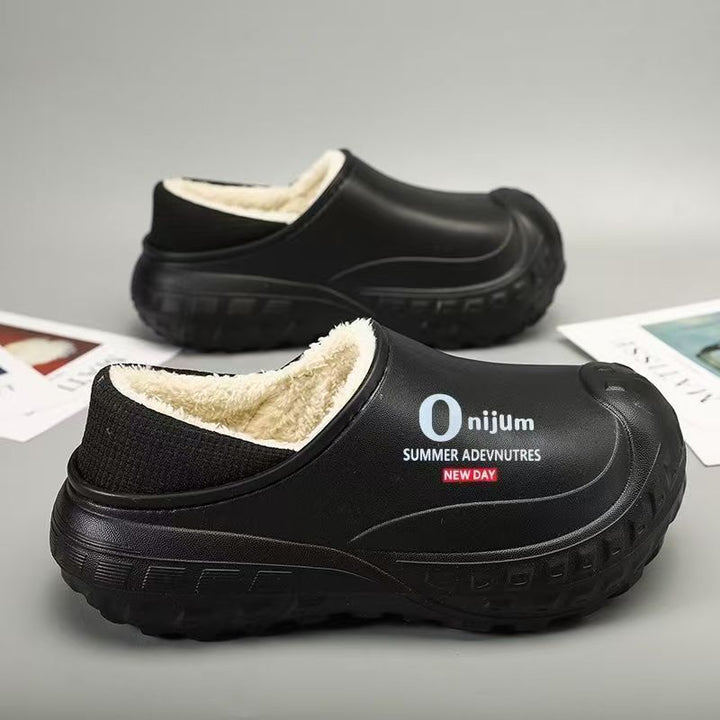 Alvydas - 防水 ぬいぐるみ風 ウィンタースリッパ