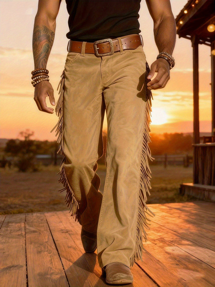 Altan - カジュアル レトロ ウエスタン フリンジ パンツ