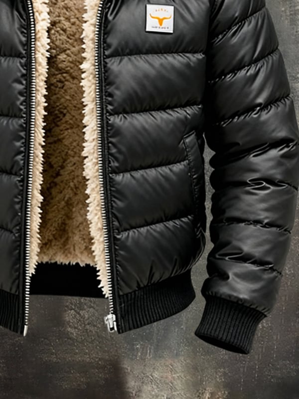 Youssouf - ヴィンテージ風ステッチ加工 アウトドアジャケット