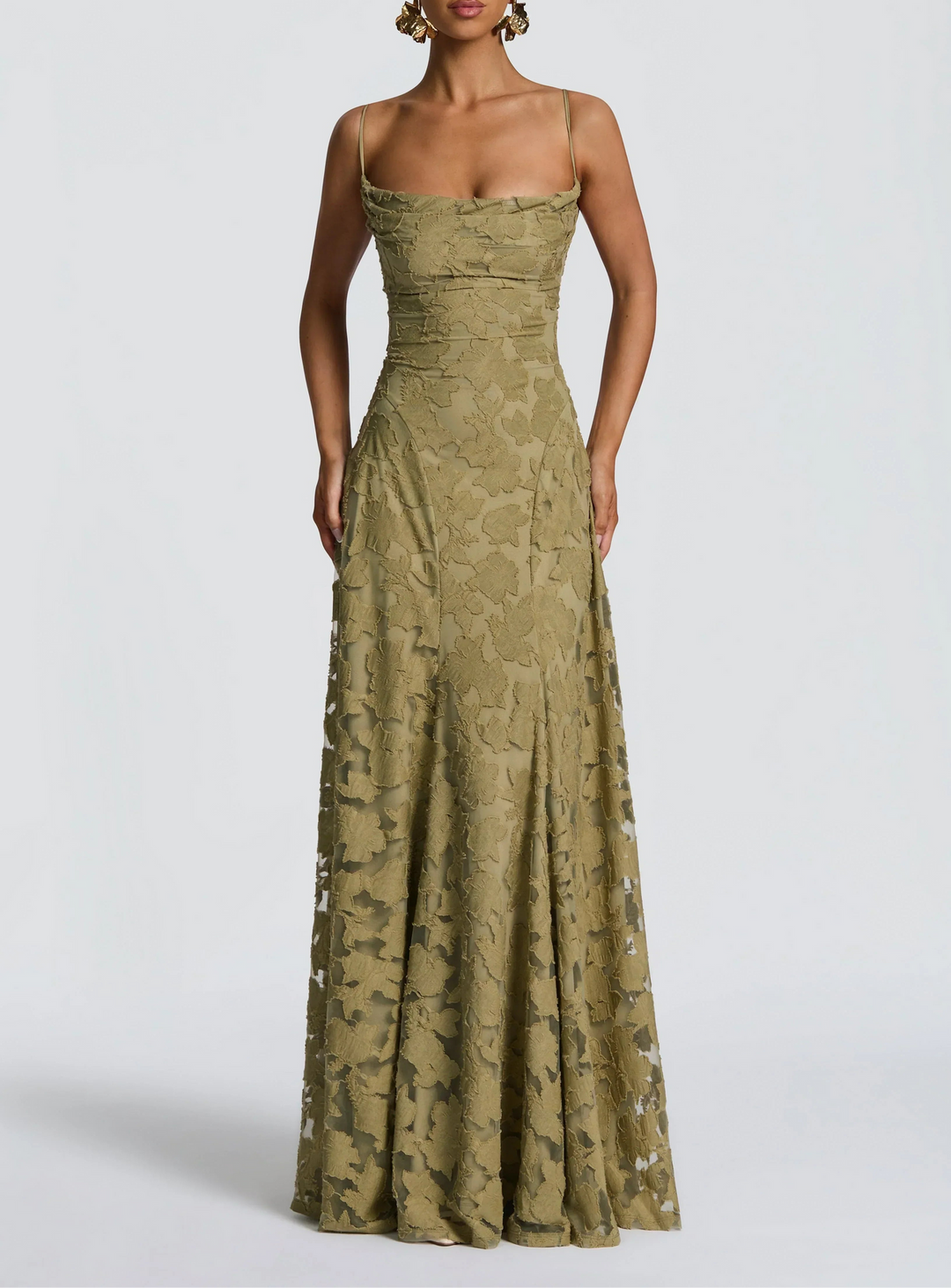 Alonah - エレガンス フローイング マキシドレス