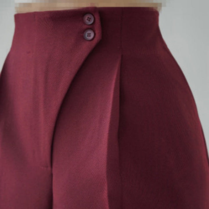 Mariani - ファッショナブルなワイドレッグパンツ